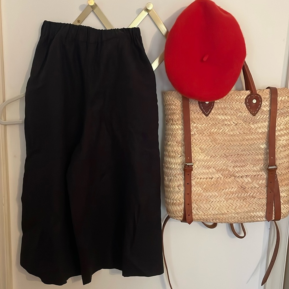 Not Perfect Linen Midi Pants